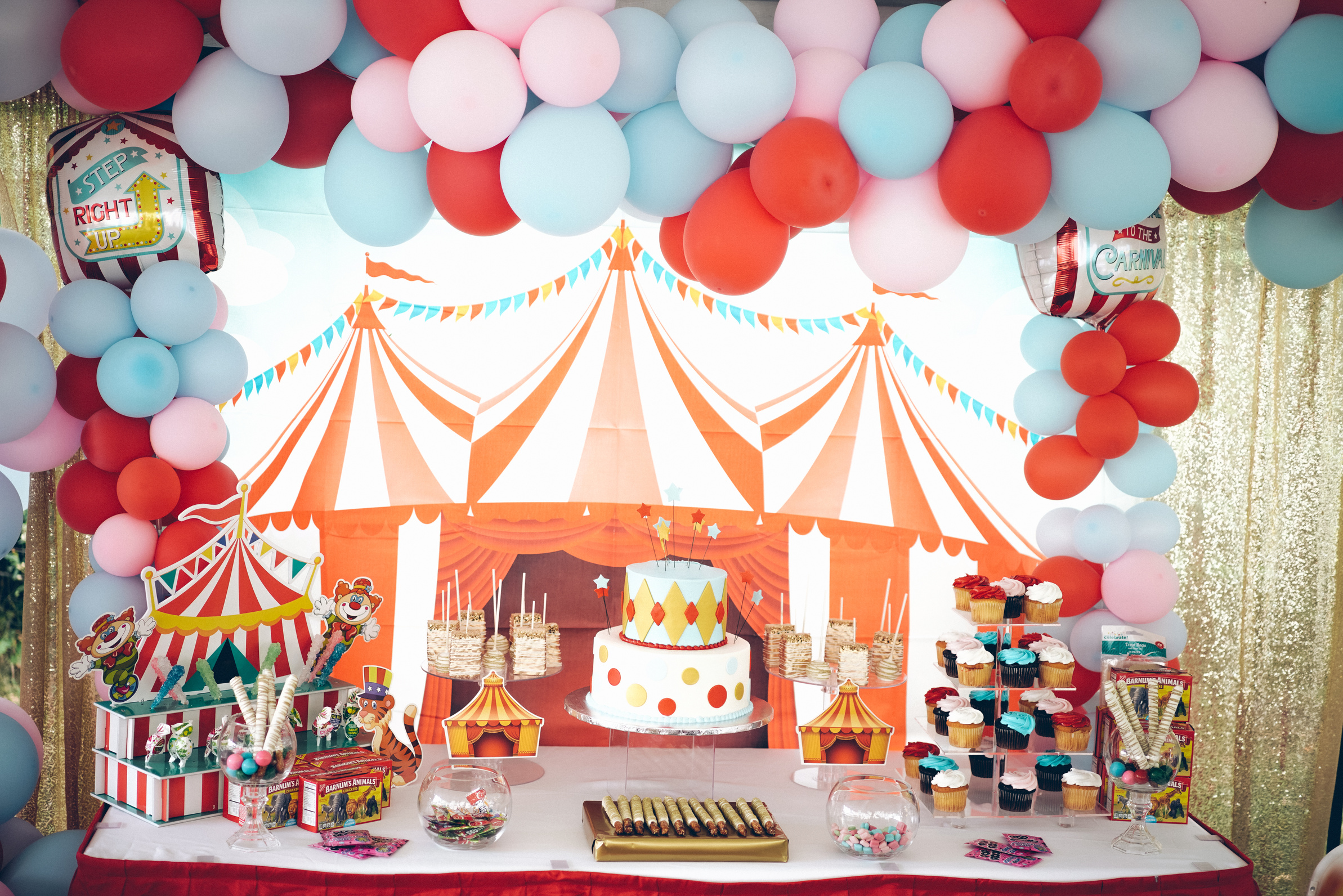 Circus-Themed Birthday Party